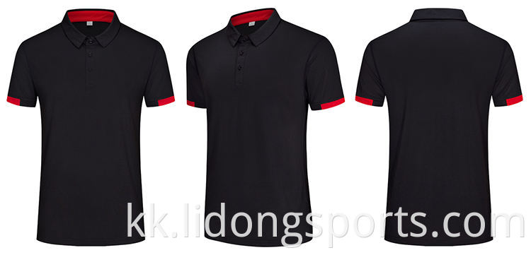 Ыстық сату Mens Fashion Polo көйлегі Қысқа гильзь-гольф